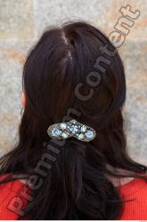 Hair Woman White Jewel Average